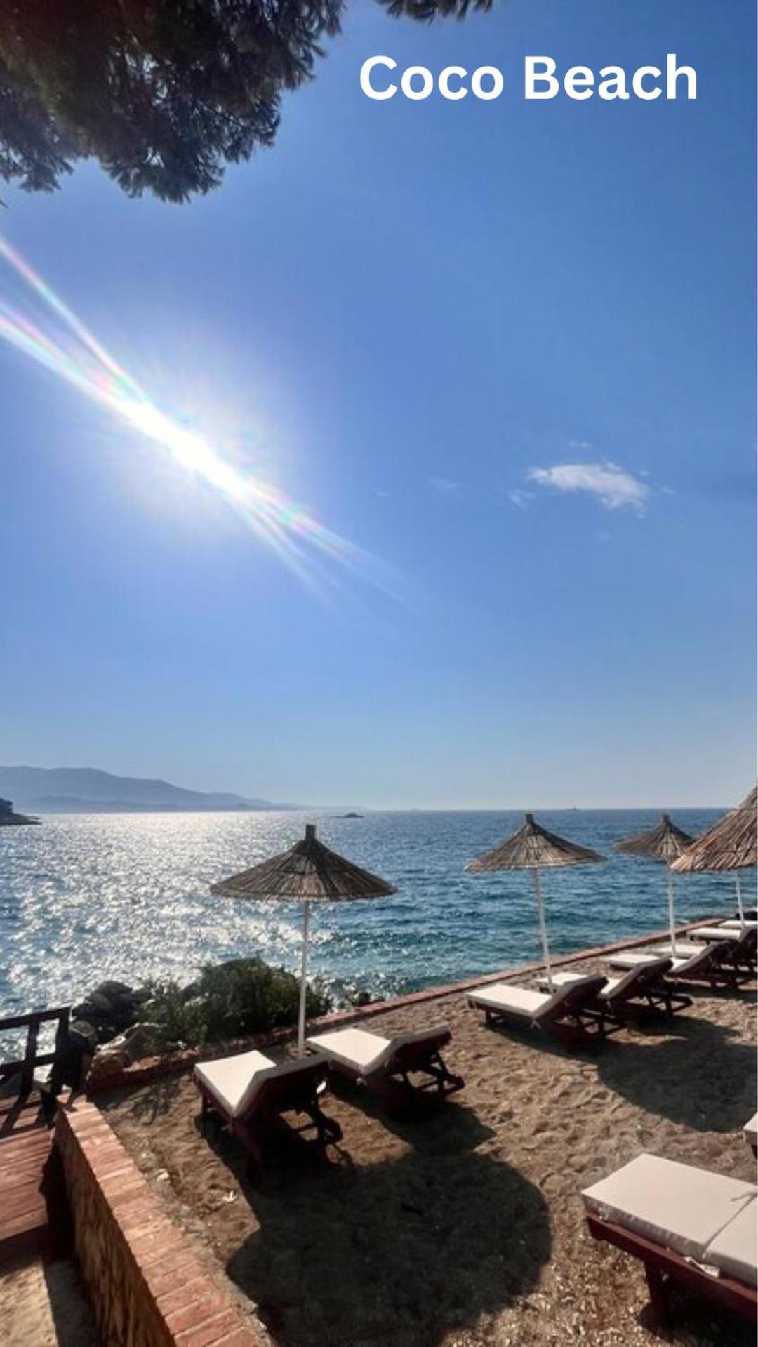 Vila Mihasi Ksamil Exteriör bild